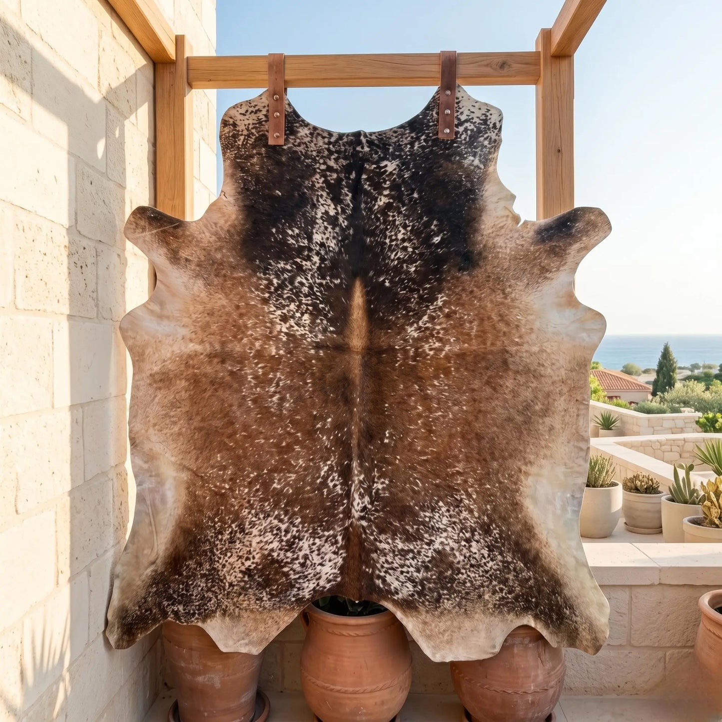 Genuine Natural Cowhide Rug | One-of-a-Kind Home Accent