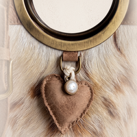Natural Brown Grey Brindle Hair-On Cowhide Leather Bag