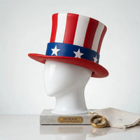 Celebrate Freedom The Ultimate Uncle Sam Patriotic Leather Top Hat