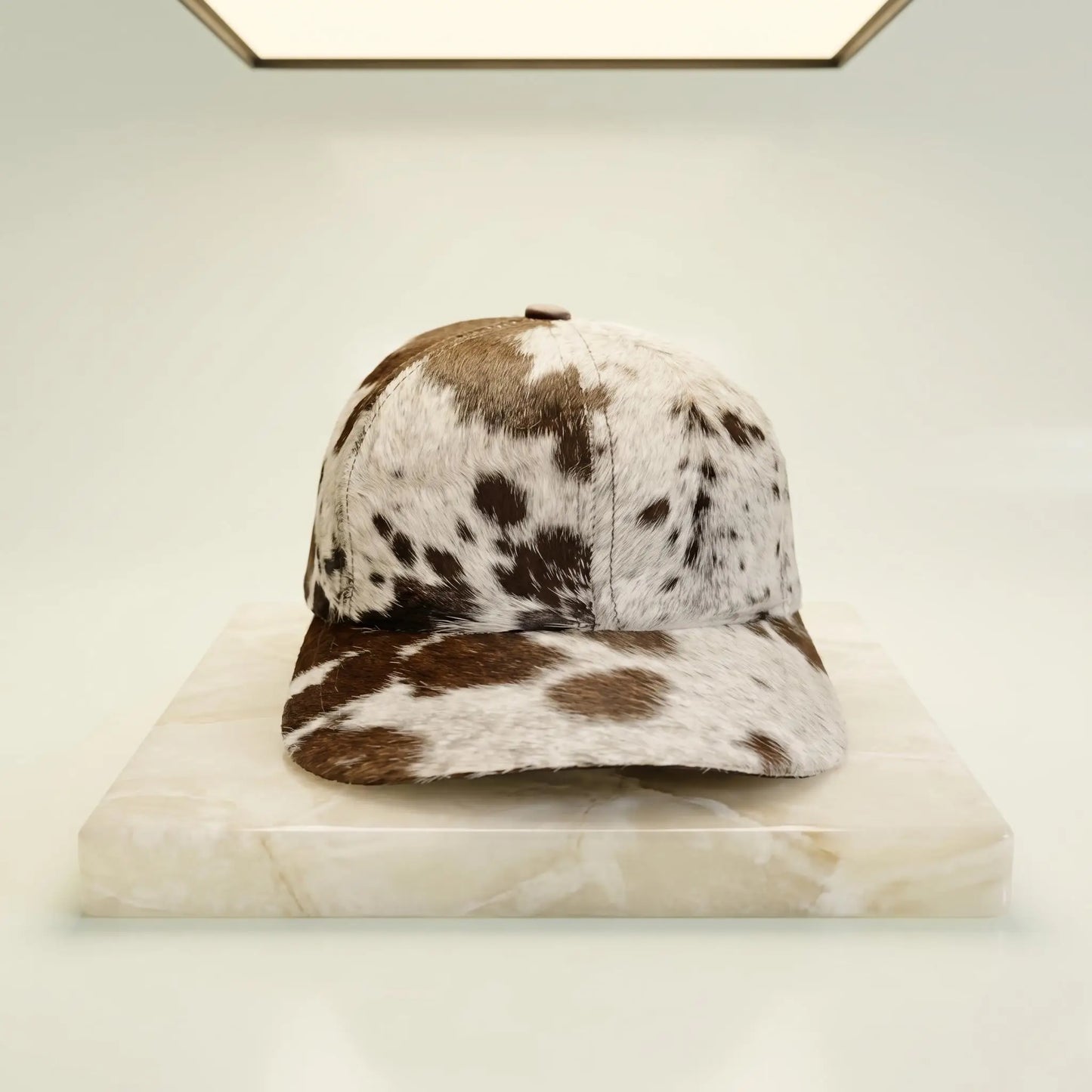 Stand Out in Style Handcrafted Genuine Cowhide Leather Baseball Cap