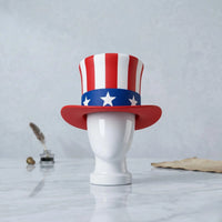 Celebrate Freedom The Ultimate Uncle Sam Patriotic Leather Top Hat