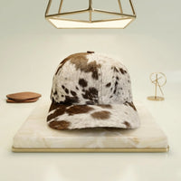 Stand Out in Style Handcrafted Genuine Cowhide Leather Baseball Cap