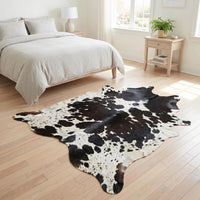 Genuine Natural Hair On Cowhide Rug – Unique & Authentic