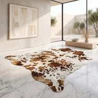 Genuine Natural Cowhide Rug – Unique Luxury Home Decor