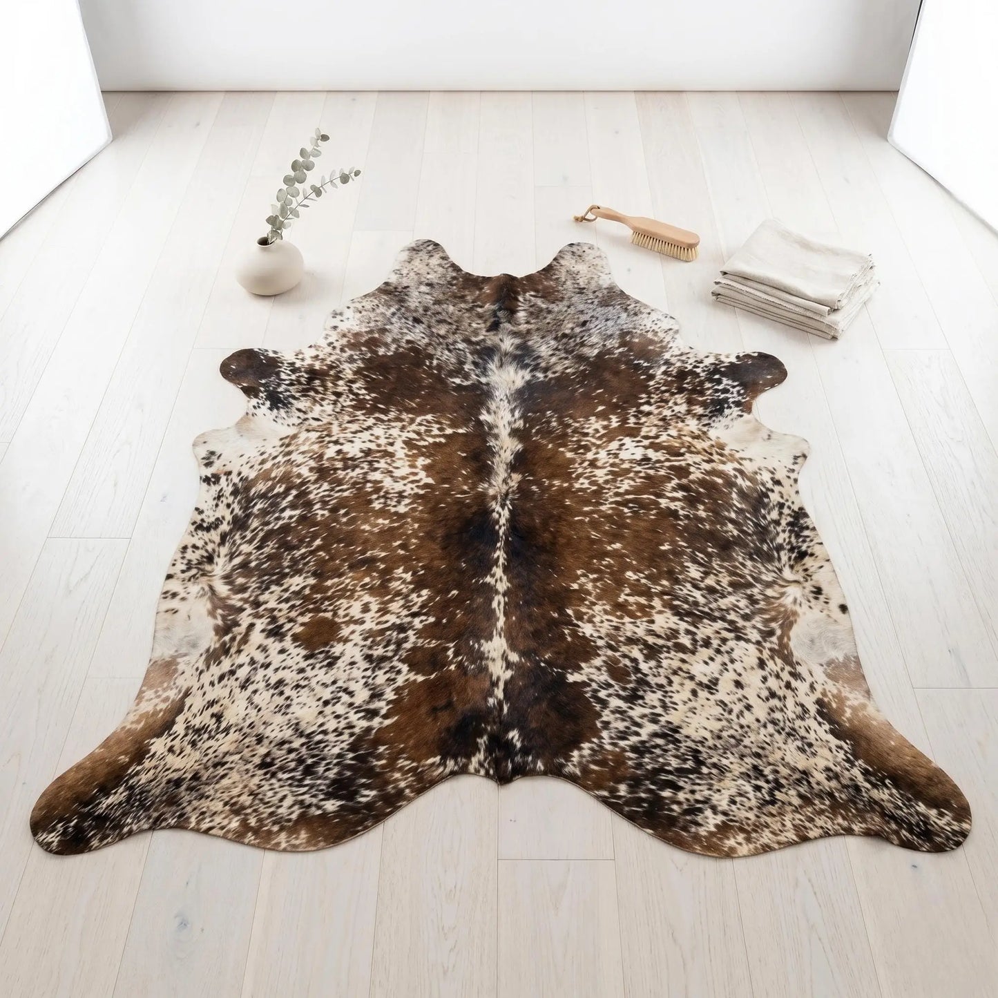 Genuine Natural Cowhide Rug | One-of-a-Kind Home Decor
