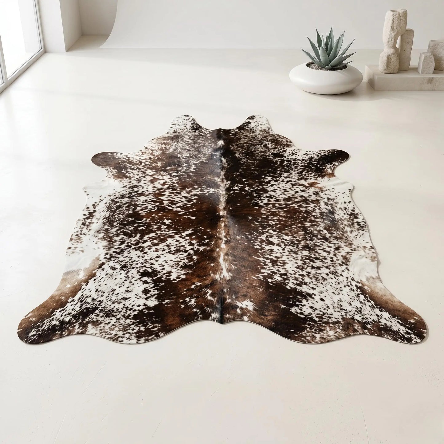 Genuine Natural Cowhide Rug | One-of-a-Kind Home Decor