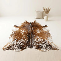 Genuine Natural Hair on Cowhide Rug – Unique Durable Home Accent Wall hanging
