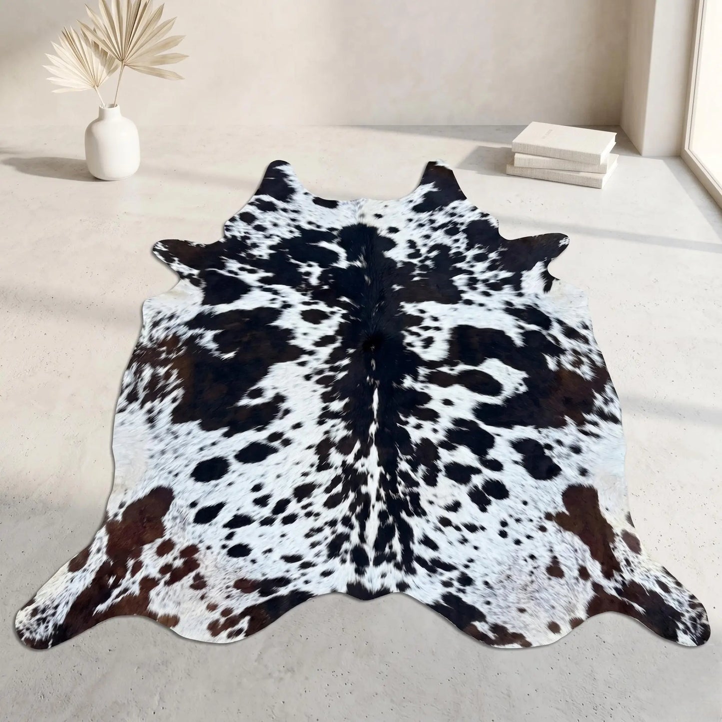 Genuine Natural Cowhide Rug — Luxury Durability  One-of-a-Kind Style
