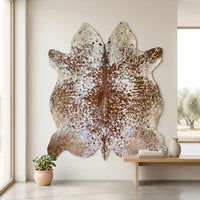 Bring Organic Luxury Home with a Genuine Natural Cowhide Rug