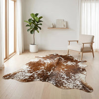 Genuine Natural Hair On Cowhide Rug — One-of-a-Kind Home Decor