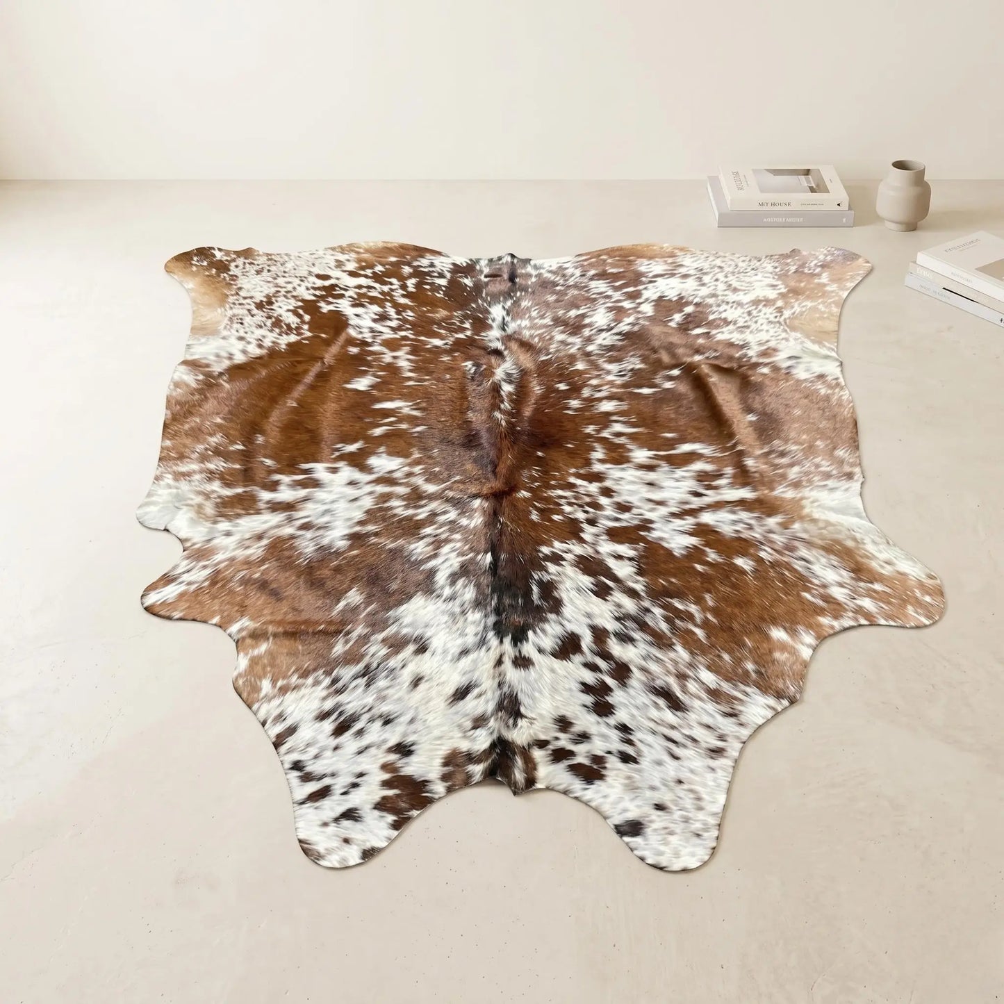 Genuine Natural Hair On Cowhide Rug — One-of-a-Kind Home Decor