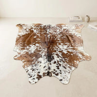 Genuine Natural Hair On Cowhide Rug — One-of-a-Kind Home Decor