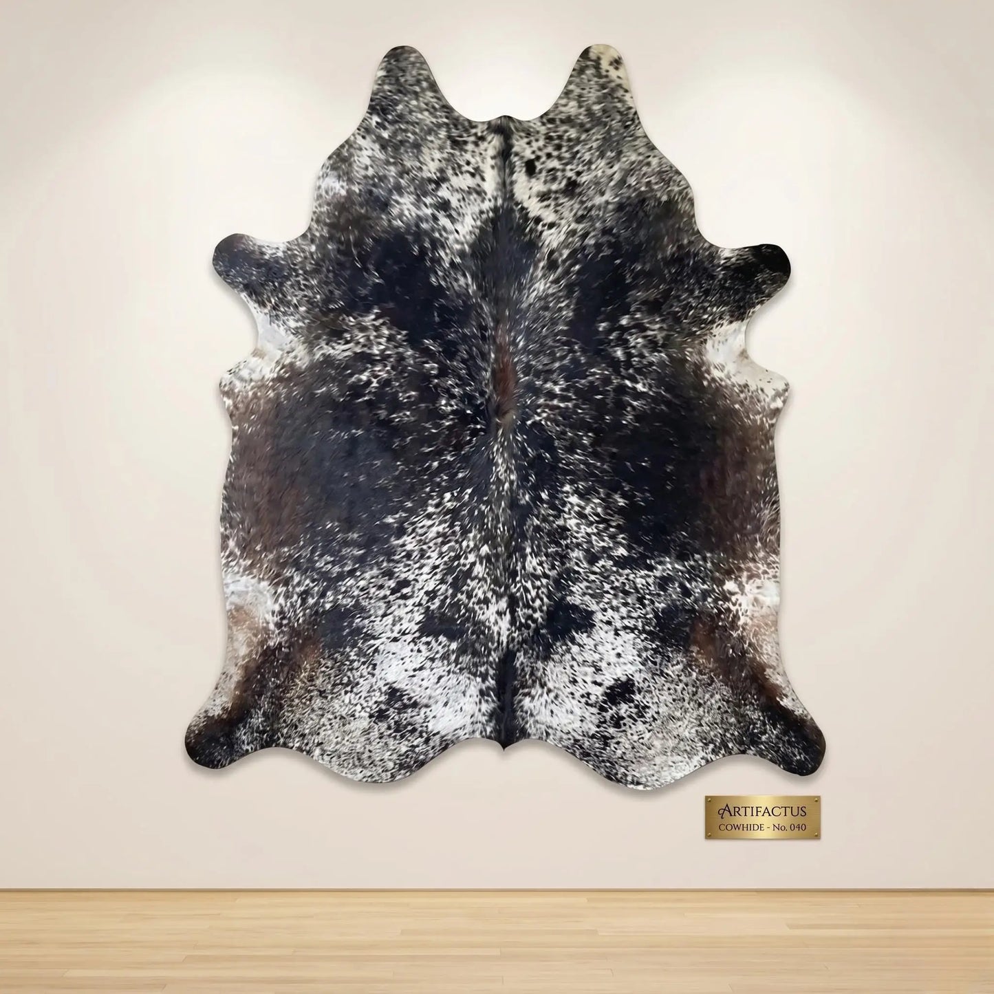 Genuine Natural Cowhide Hair On Rug — One-of-a-Kind Home Accent