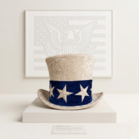 Patriotic Uncle Sam Top Hat | Fourth of July Costume Accessory