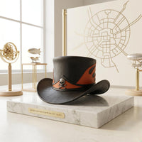 Forge Your Identity with the Ultimate Men's Leather Top Hat