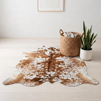 Authentic Natural Tricolor Hair On Cowhide Rug – Western & Rustic Home Decor