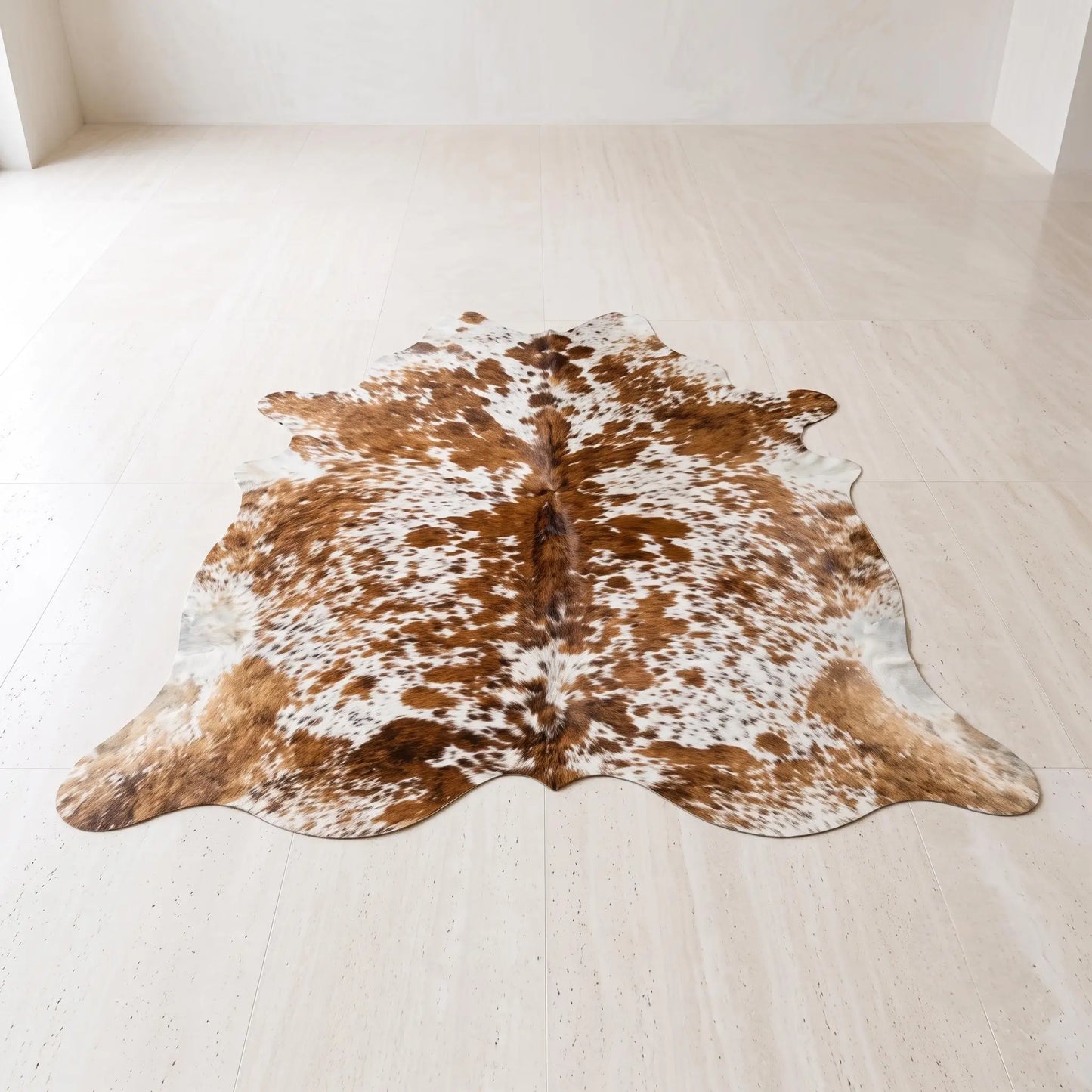 Authentic Natural Tricolor Hair On Cowhide Rug – Western & Rustic Home Decor