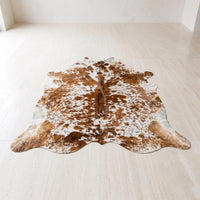 Authentic Natural Tricolor Hair On Cowhide Rug – Western & Rustic Home Decor