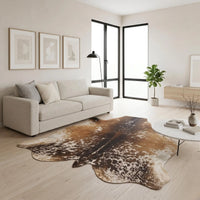 Hair on Cowhide Area Rug | Luxury Neutral Home Decor