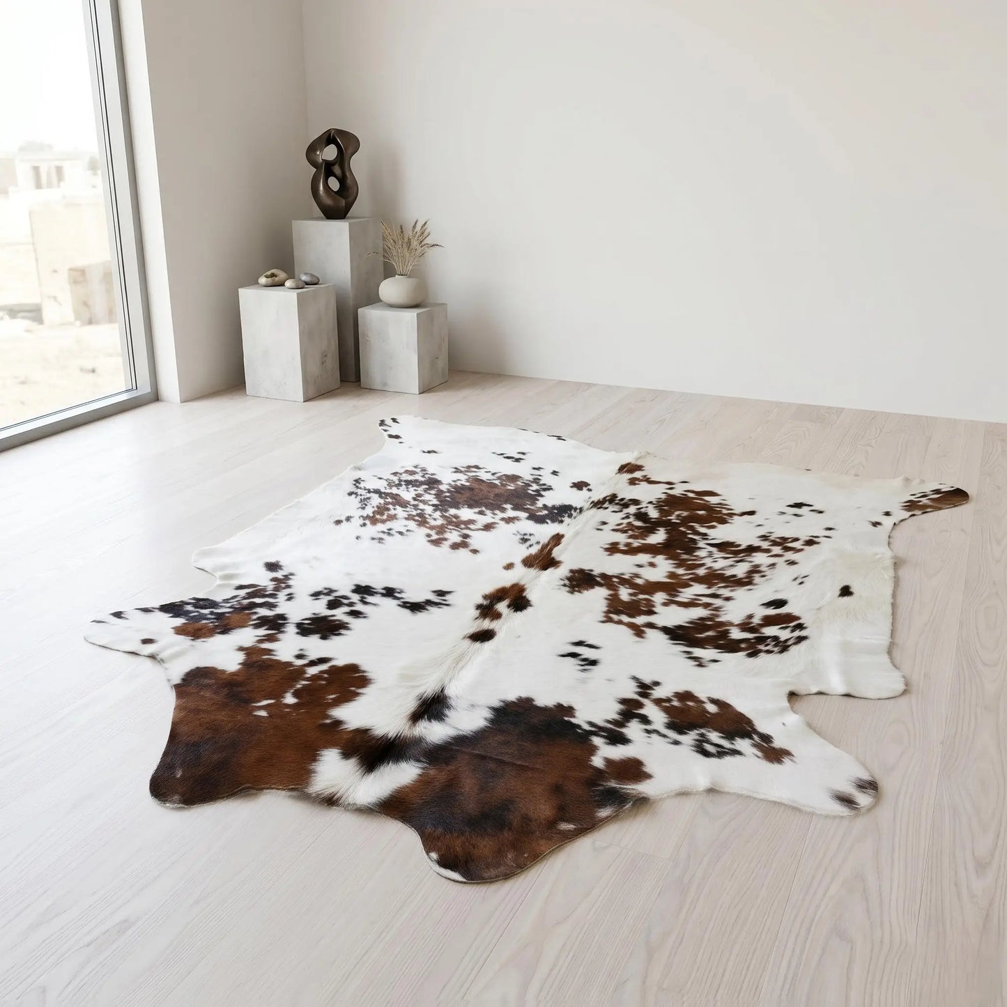 Genuine Natural Cowhide Rug – Unique Luxury Home Decor