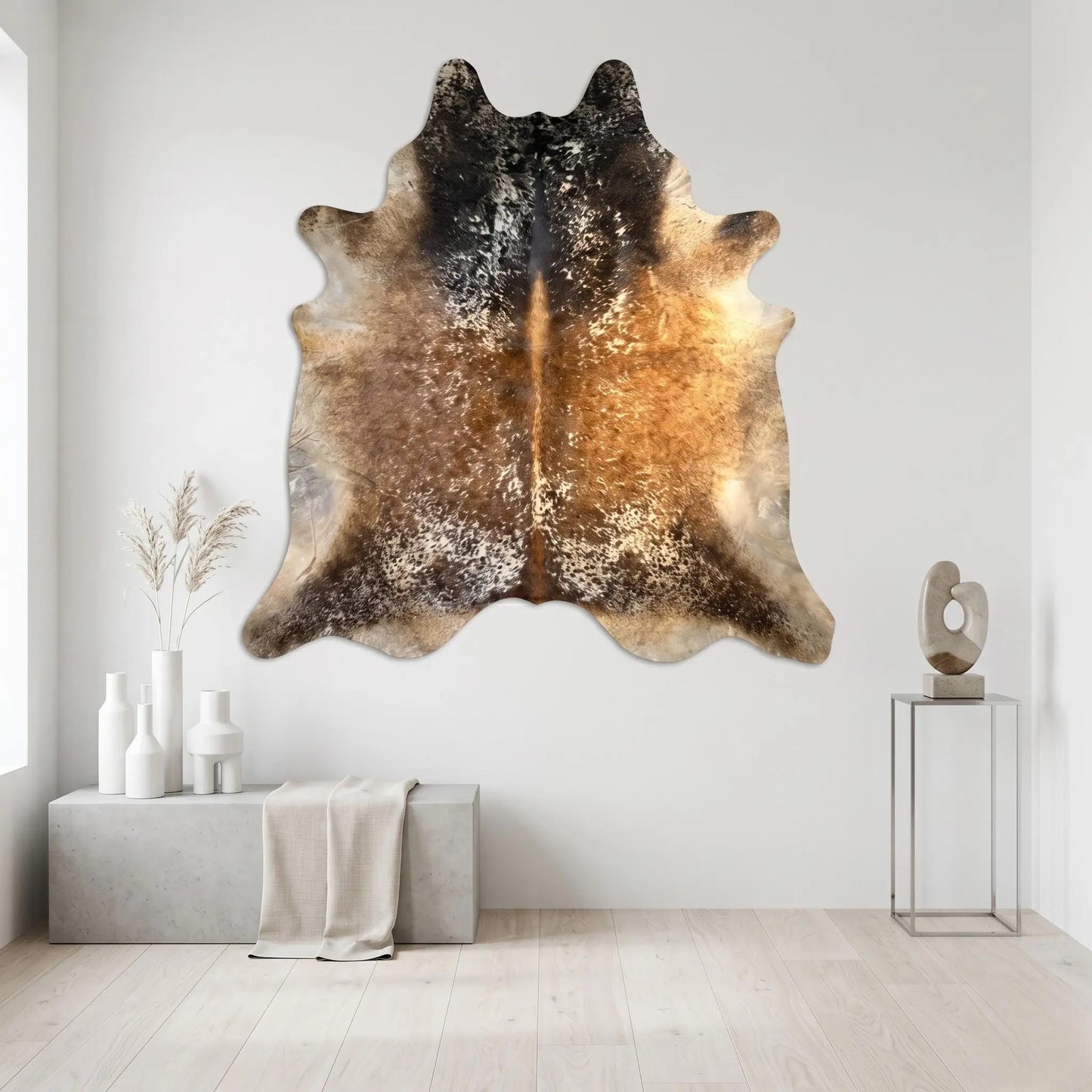 Genuine Natural Cowhide Rug | One-of-a-Kind Home Accent
