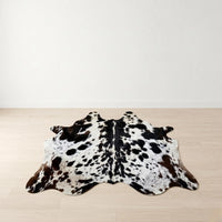Genuine Natural Cowhide Rug — Luxury Durability  One-of-a-Kind Style