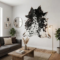Genuine Natural Hair On Cowhide Rug – Unique & Ethically