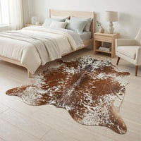 Genuine Natural Hair On Cowhide Rug — One-of-a-Kind Home Decor