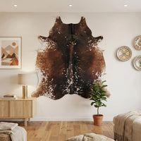 Genuine Natural Hair On Cowhide Rug — One-of-a-Kind Home Decor
