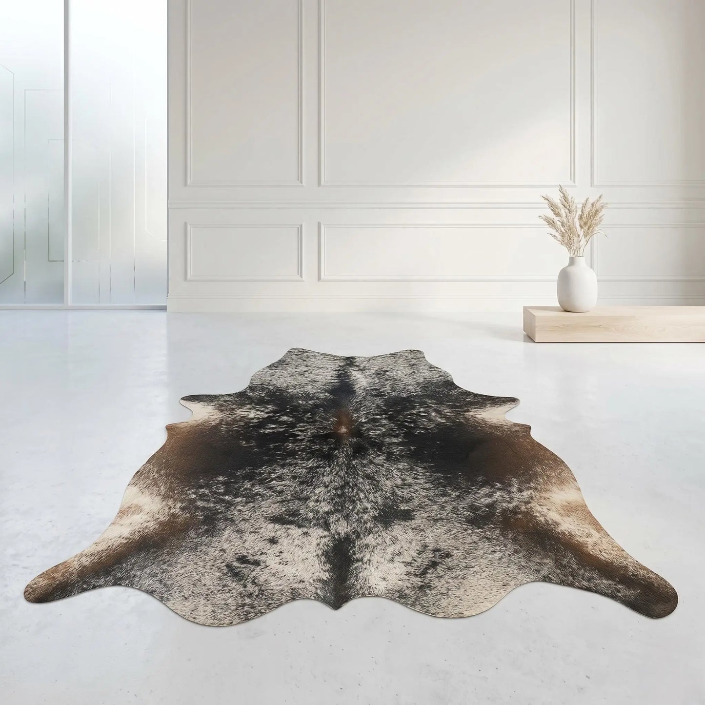 Genuine Natural Cowhide Hair On Rug — One-of-a-Kind Home Accent