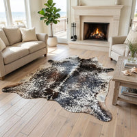 Genuine Natural Cowhide Hair On Rug — One-of-a-Kind Home Accent