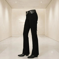 Women’s Handmade Black Cowgirl Chaps