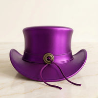 Metallic Green Steampunk Top Hat – Deluxe St. Patrick's Day & Cosplay Costume Accessory