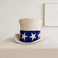 Patriotic Uncle Sam Top Hat | Fourth of July Costume Accessory