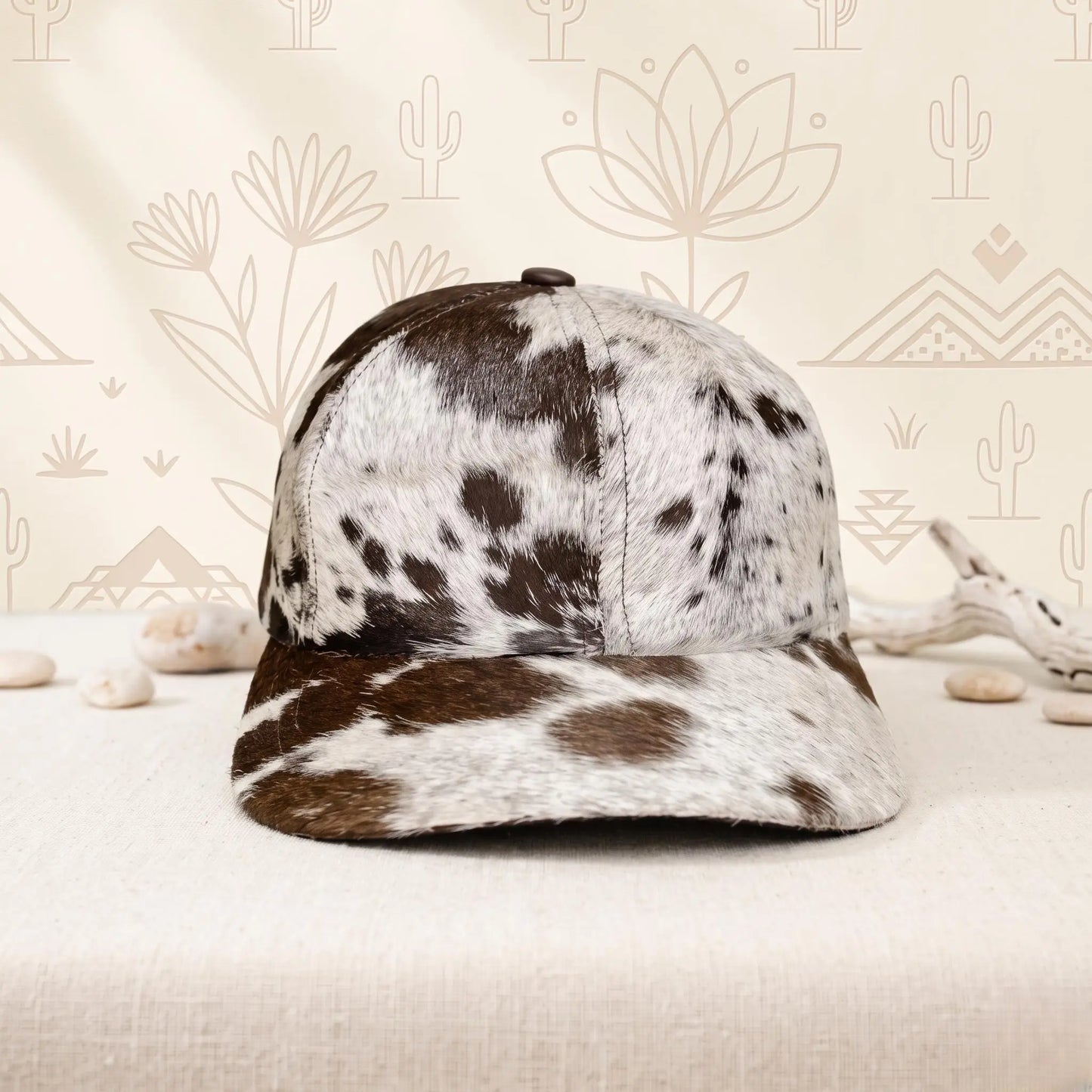 Stand Out with a Handcrafted Cowhide Leather Baseball Cap