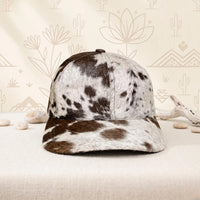 Stand Out with a Handcrafted Cowhide Leather Baseball Cap
