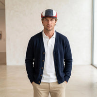 Mens Leather Flat Cap | Vintage Newsboy Ivy Driving Hat