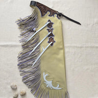 Hand-Tooled Leather Rodeo Chaps – Western Show & Bull Riding Gear