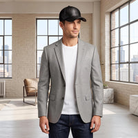 Genuine Black Leather Baseball Cap – Adjustable Unisex Streetwear & Luxury Fashion Accessory