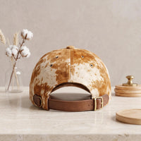 Cowhide Leather Cap – Genuine Western Baseball Hat