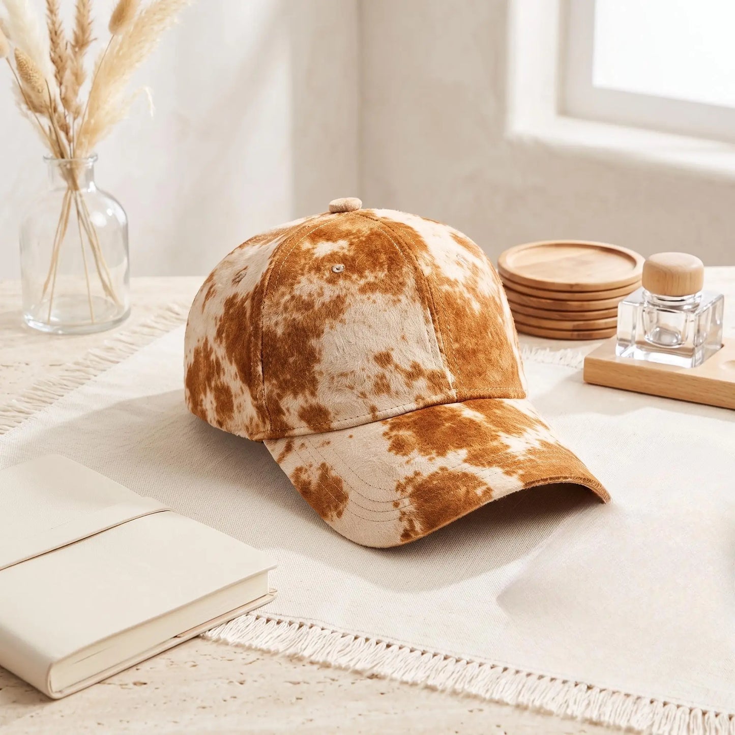 Cowhide Leather Cap – Genuine Western Baseball Hat