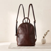 Full-Grain Leather Backpack – Timeless Style for Everyday Adventures
