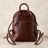 Full-Grain Leather Backpack – Timeless Style for Everyday Adventures