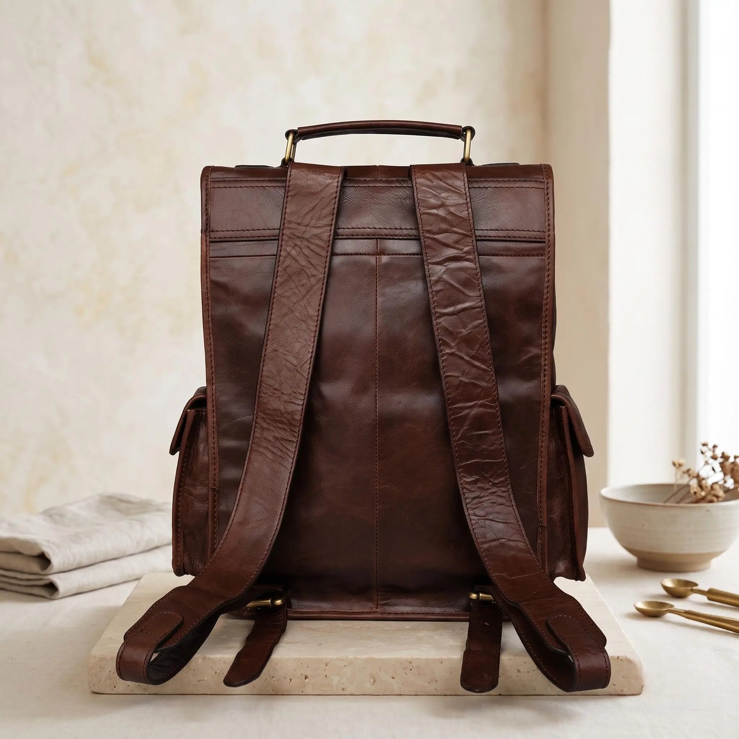 Elevate Your Daily Carry: The Ultimate Leather Backpack