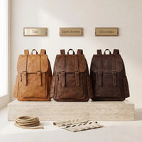 Handcrafted Vintage Leather Backpack | Premium Everyday Carry