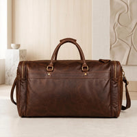 The Ultimate Full-Grain Leather Duffel Bag: Timeless Elegance Meets Rugged Durability
