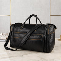 The Ultimate Full-Grain Leather Duffel Bag: Timeless Elegance Meets Rugged Durability
