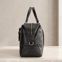 Men's Top Grain Leather Travel Duffle Bag | Handmade Weekender Bag