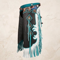 Dominating the Arena: Hand-Tooled Leather Rodeo Chaps for Bull Riding & Western Shows