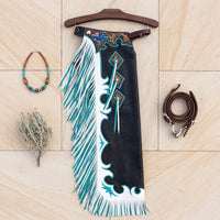 Dominating the Arena: Hand-Tooled Leather Rodeo Chaps for Bull Riding & Western Shows
